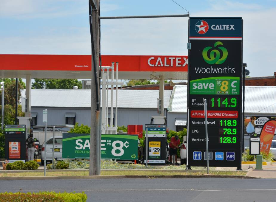 Wellington boasts some of the cheapest fuel in NSW at the moment. Photo: NICK GRIMM