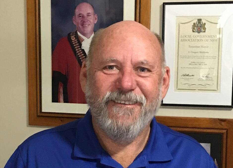 Hat in the ring: Former mayor Greg Matthews has confirmed he will stand for election for Dubbo Regional Council on September 9. Photo: CONTRIBUTED