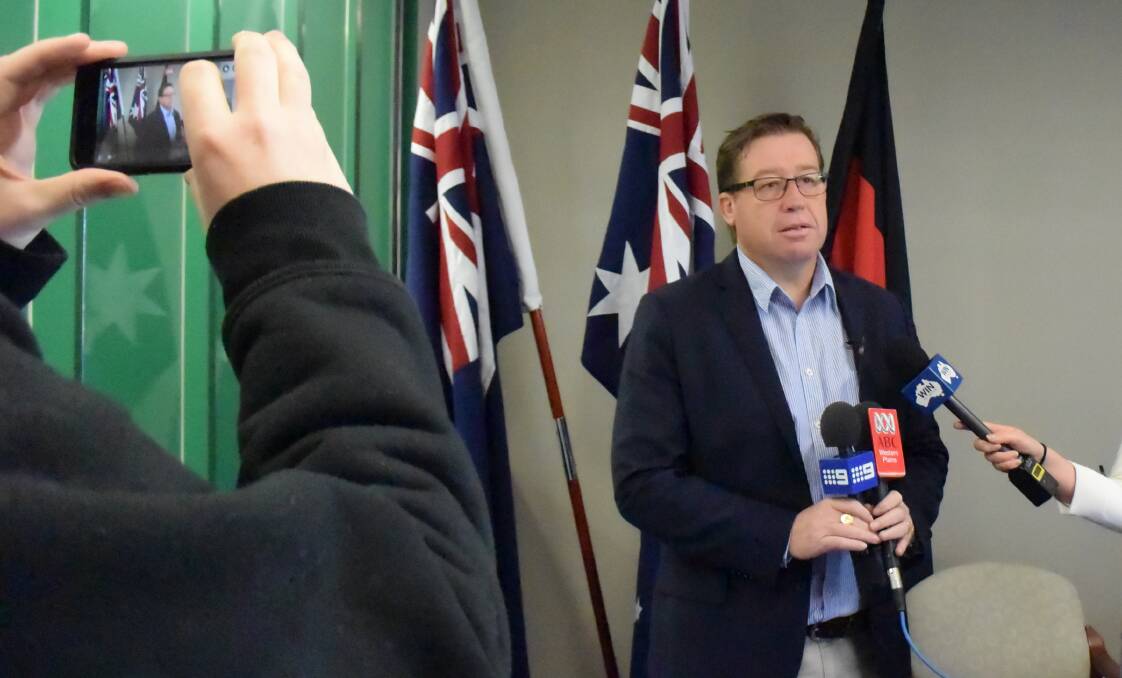 Go for it: Troy Grant is encouraging councils to apply for road funding.