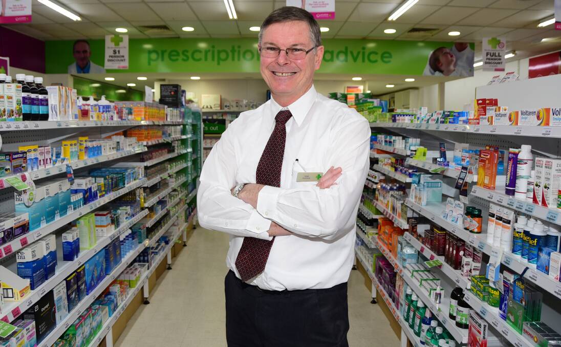 CHANGING ROLES: Mark Rugendyke will sell his share of Priceline Pharmacy Dubbo on June 30 but will still be a frequent face around the business, electing to come back and work part-time. Photo: BELINDA SOOLE