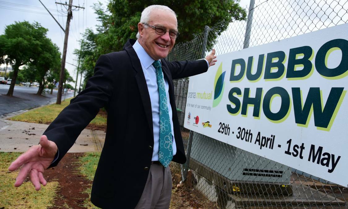 Dubbo Show Society president Chris Edwards was one of  first to nominate for the Dubbo Regional Council election. Photo: BELINDA SOOLE