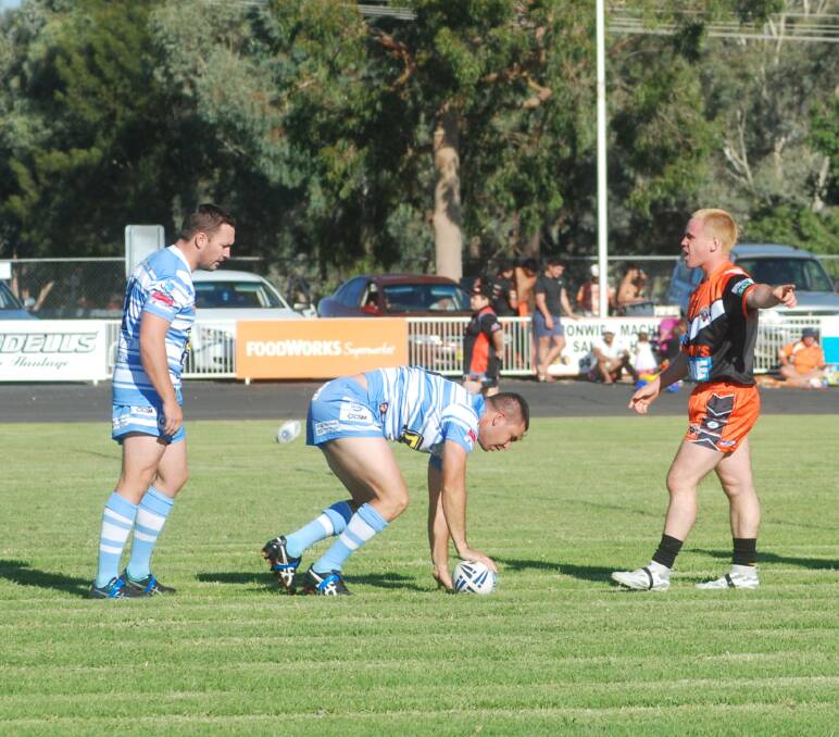 Final hit-out: Macquarie take on Parkes in Dubbo on Sunday. They are looking to build on their performance against Nyngan, where they were beaten 32-10. Photo: GRACE RYAN