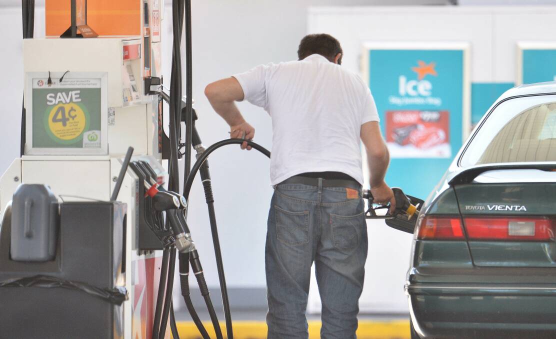 Good news: The NRMA is predicting fuel prices will drop after the Christmas-New Year period. Photo: DANIEL POCKETT