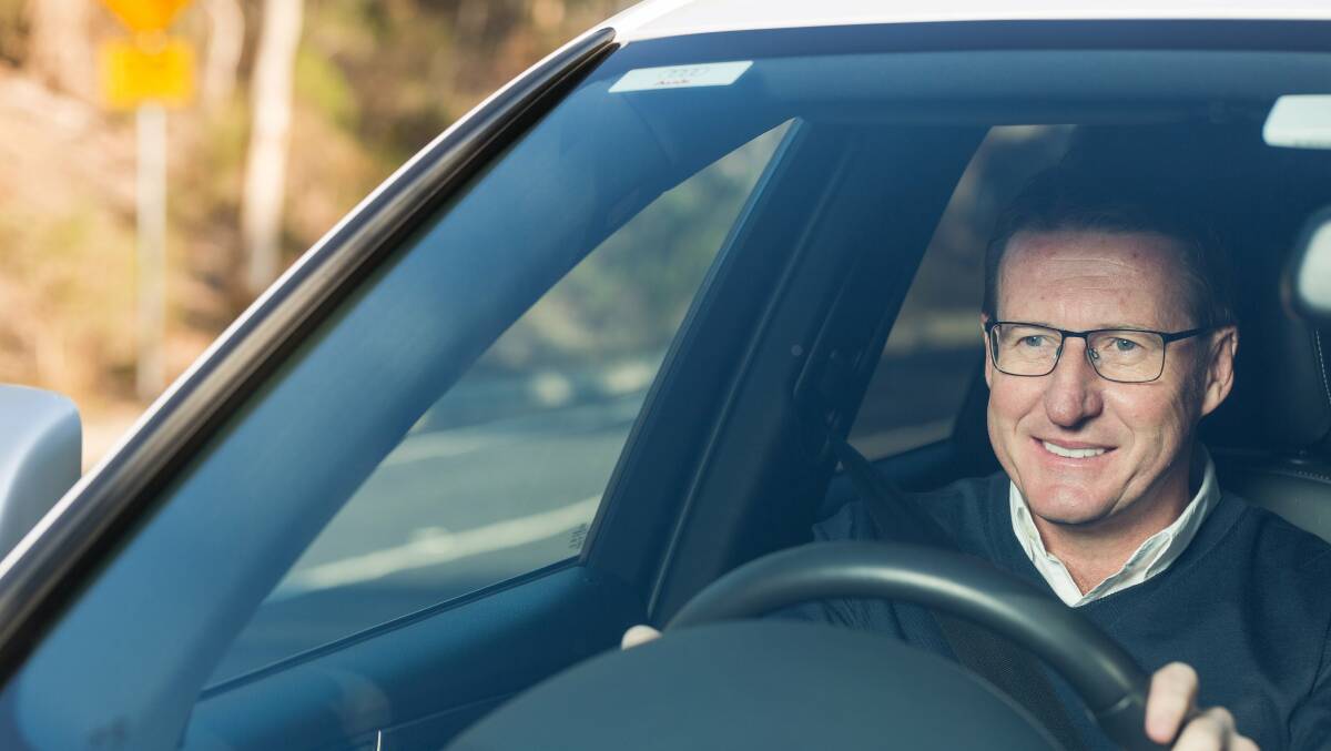 Important message: V8 Supercar legend Mark Skaife is encouraging anyone who has prescription glasses for driving to wear them when behind the wheel. Photo: CONTRIBUTED