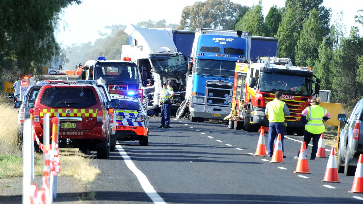 Action needed: The TWU says a road safety watchdog would help reduce the number of accidents involving trucks after fatalities spiked in 2017. 