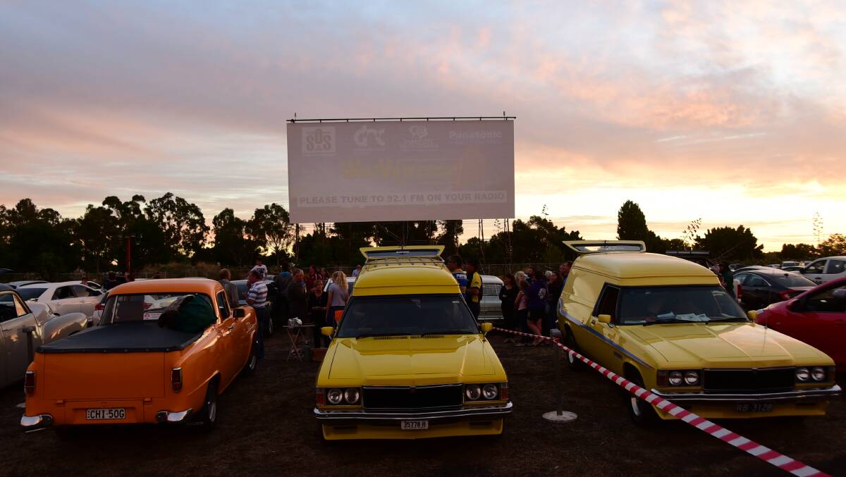 In demand: Patrons of the Westview Drive-in enjoyed the nostalgia of the open-air cinema and are hoping it continues. Photo: PAIGE WILLIAMS