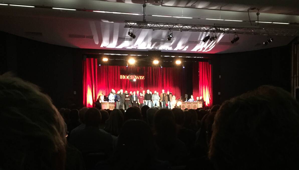 RocKwiz Live! drew a full house of more than 700 people on Sunday. 