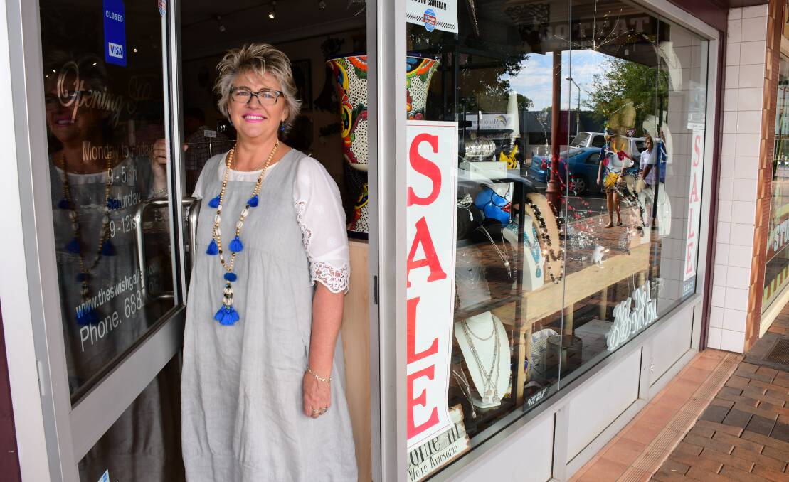 New chapter: The Swish Gallery owner Susie Rowley will close her one-of-a-kind store after more than a decade in business. Photo: AMY MCINTYRE