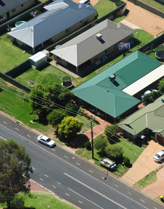 An aerial view of Dubbo. File photo. 