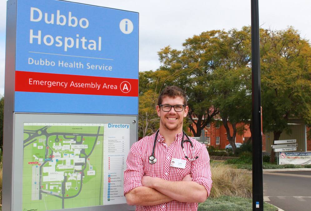 Familiar face: Medical intern and Dubbo born and raised Lars Newman is one of eight new junior doctors to join Dubbo Health Service. Photo contributed.