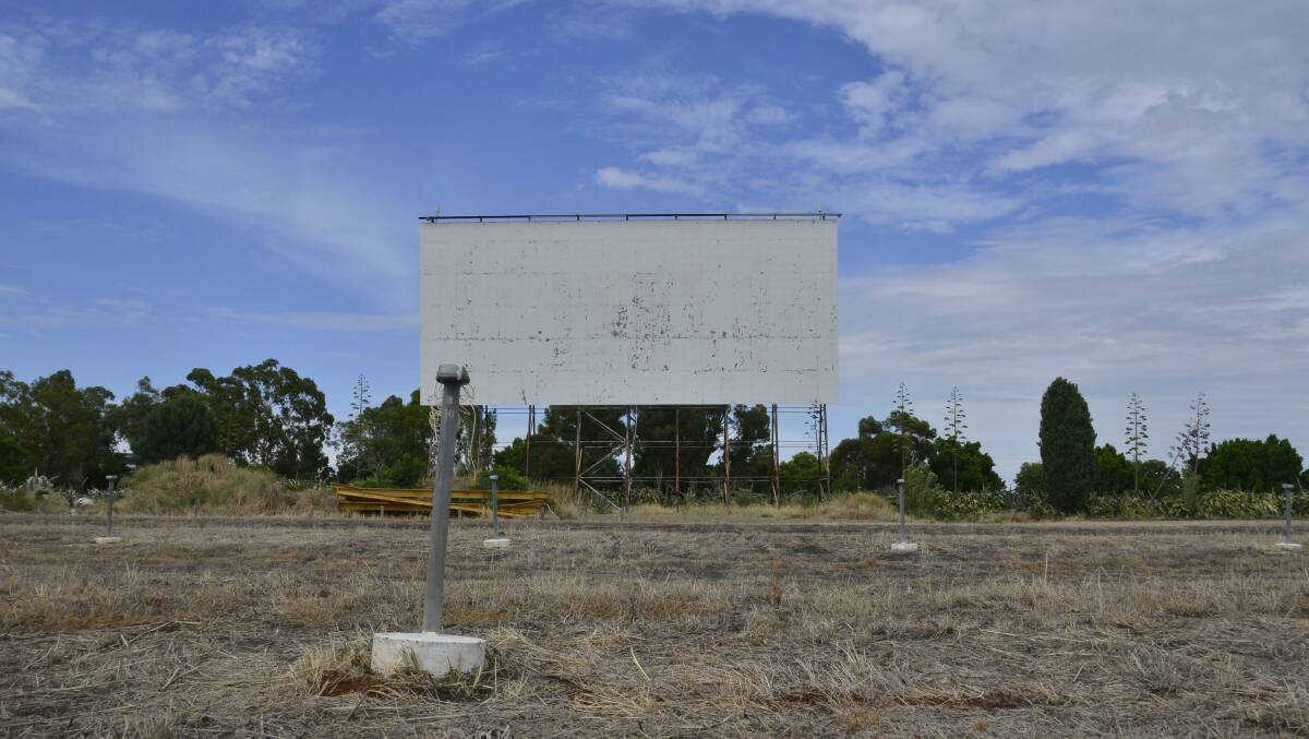 Eyes will turn to the big screen of Dubbo's drive-in if a plan to switch on the projector for a weekend in April gain approval. Photo: PAIGE WILLIAMS