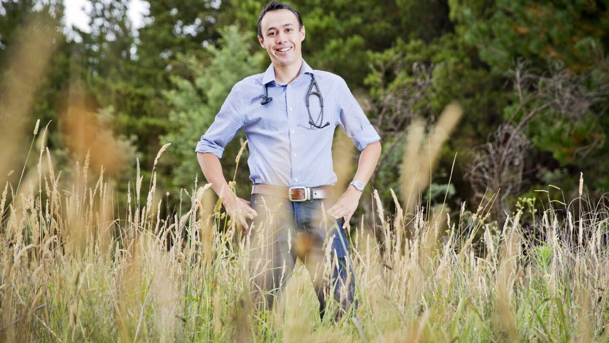 Dubbo doctor Shannon Nott is preparing to take part in the world's toughest and longest horse race - the Mongol Derby - to support rural mental health programs. Photo: Nathan Dyer.