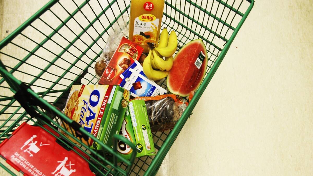 Shopping trolley. File photo.