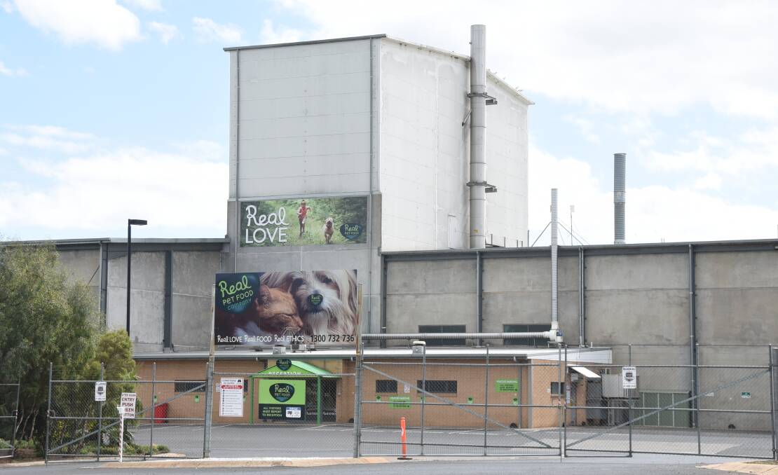 The Real Pet Food Company factory at Dubbo. 