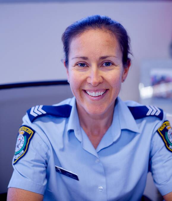 Sergeant Lisa Jones has received the ‘Rotary Police Officer of the Year’ Award for her work in the Castlereagh Local Area Command. She was presented with her award at a function held at Darling Harbour. Photo contributed.