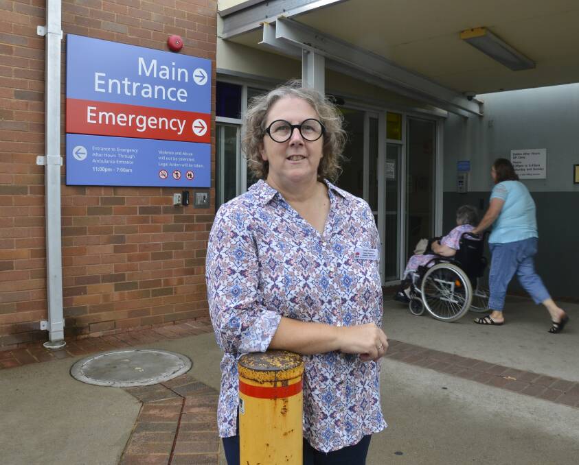 PRESSURE: Debbie Bickerton has urged people to leave the Emergency Department for emergencies after non-urgent presentations nearly doubled. Photo: BELINDA SOOLE