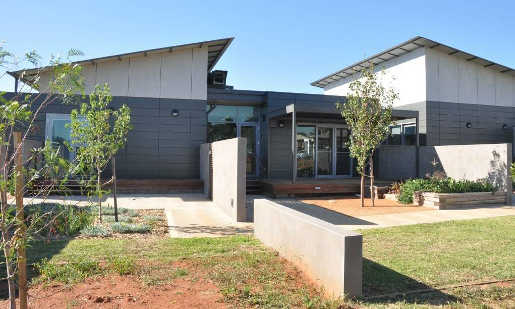 The Dubbo Mental Health Rehabilitation and Recovery Centre ahead of its official opening in 2013. Photo: LISA MINNER