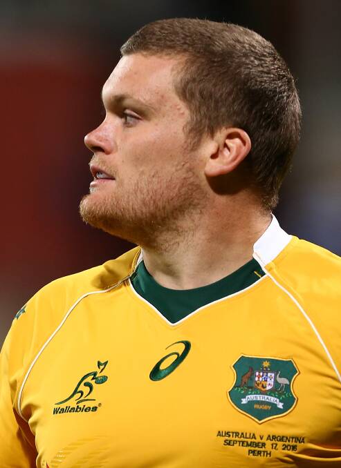 Tom Robertson made his test debut against Argentina on Saturday.