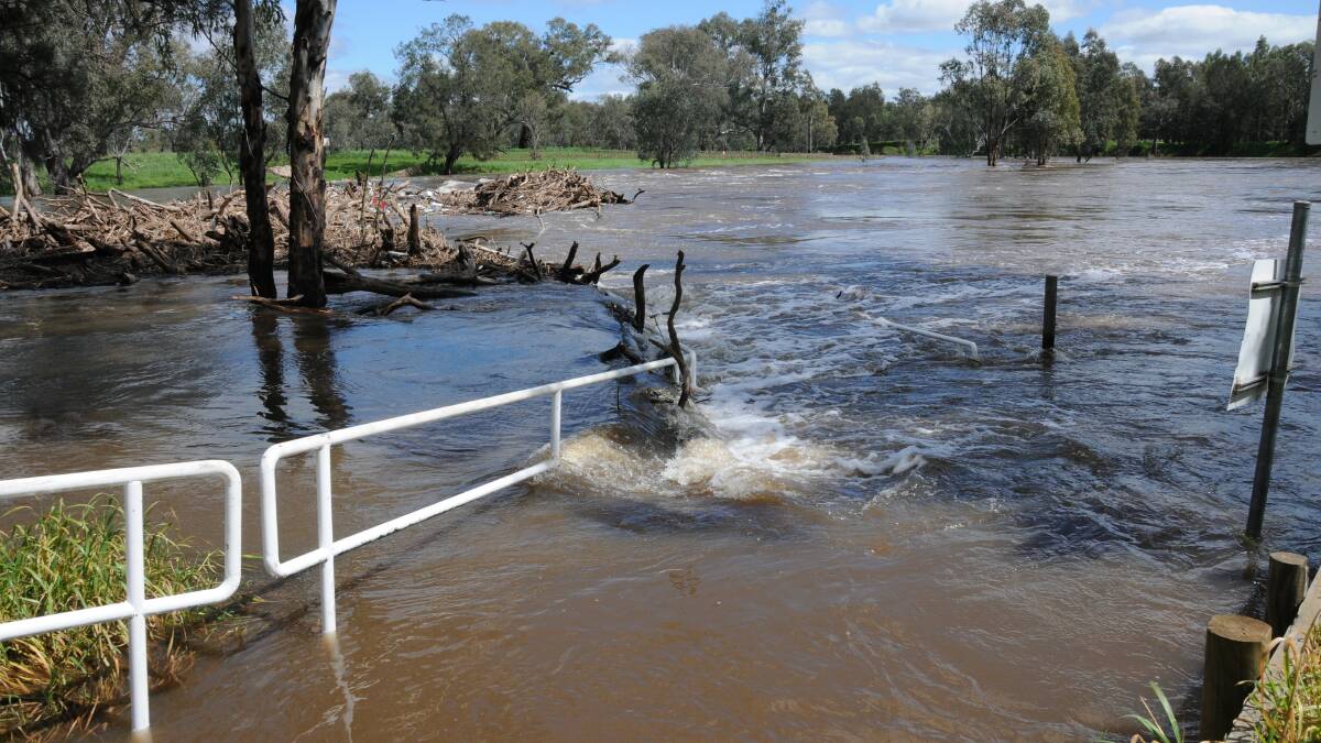 Persistent flooding across the region has forced the closure of the Tamworth Street footbridge at least three times in as many months.