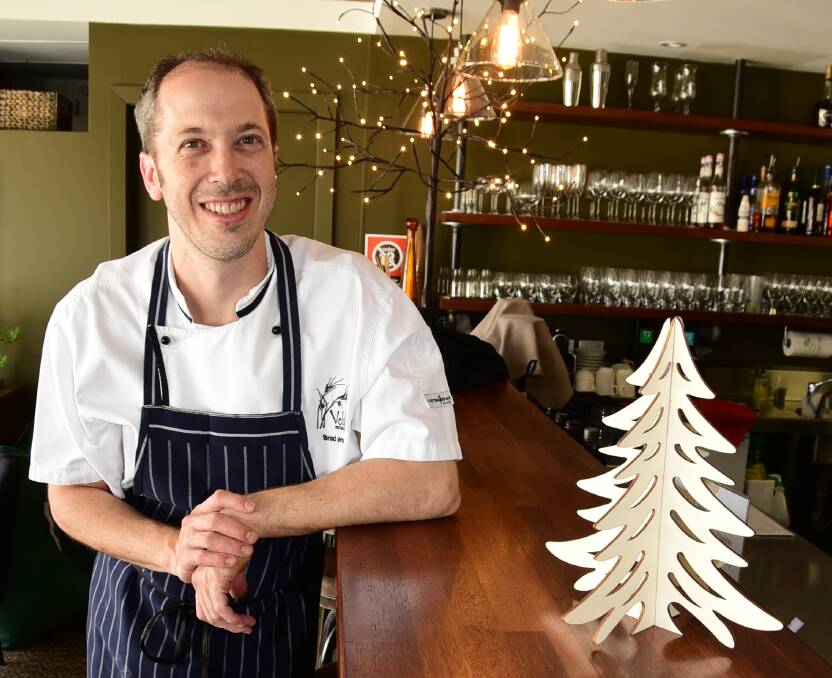 Chef's secrets: Veldt restaurant's Brad Myers shares some tips for the perfect Christmas feast. Photo: PAIGE WILLIAMS