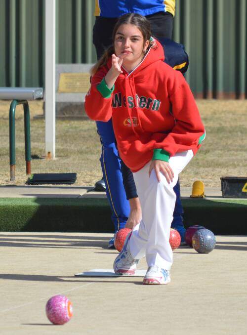 Dubbo's Jess Ball at the NSW CHS Championship.