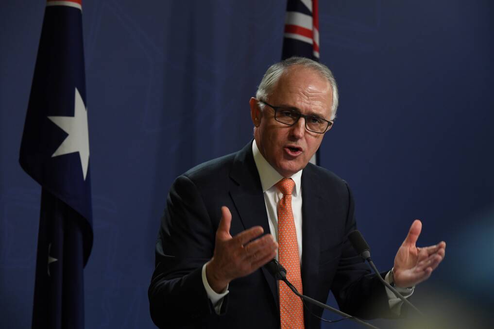 Prime Minister Malcolm Turnbull announced the expansion of ParentsNext on Thursday. Photo: FILE