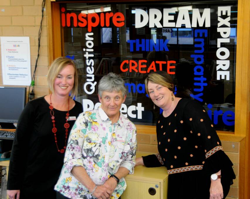 INSPIRING THE NEXT GENERATION: Rachel Cody, Suzie Yaghjian and Vicki Budden have been recognised for their excellence as teachers. Photo: JENNIFER HOAR