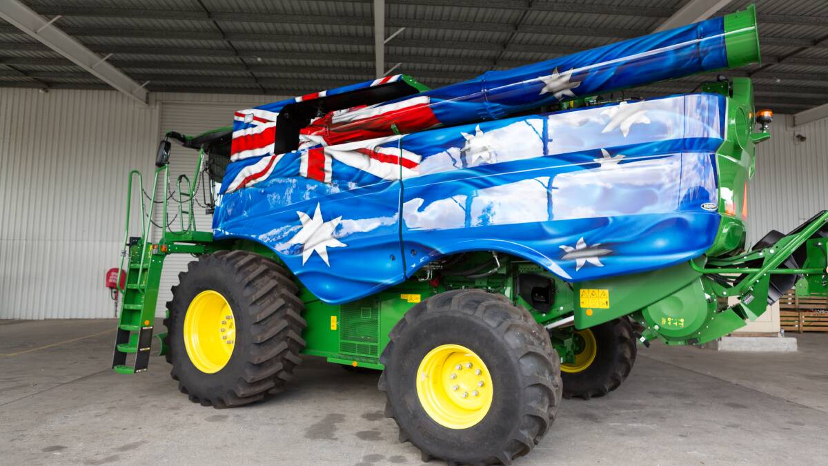Flying the flag for Australian farmers