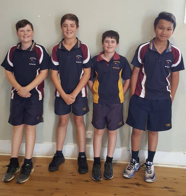 Local and regional champions: St Mary's are ranked in top three primary school chess teams in NSW. Photo: Supplied.