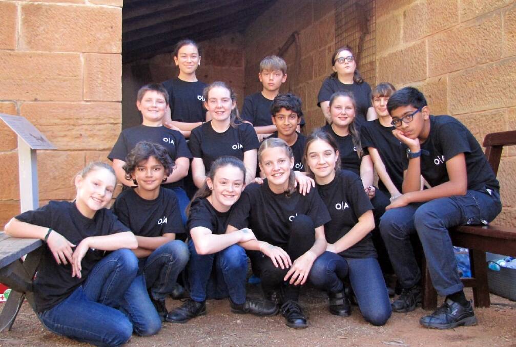 Colonial Opera: Beautiful music at the Dundullimal Homestead with the Macquarie Youth Chorus performing at 'Opera at Dundullimal'. Photo: Supplied.