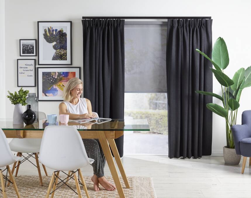 Made to Measure: A wide range blinds, curtains, shutters and awnings are available in a variety of materials - all of which will be measured and tailored to suit your home's size and decor. Photo: Supplied.