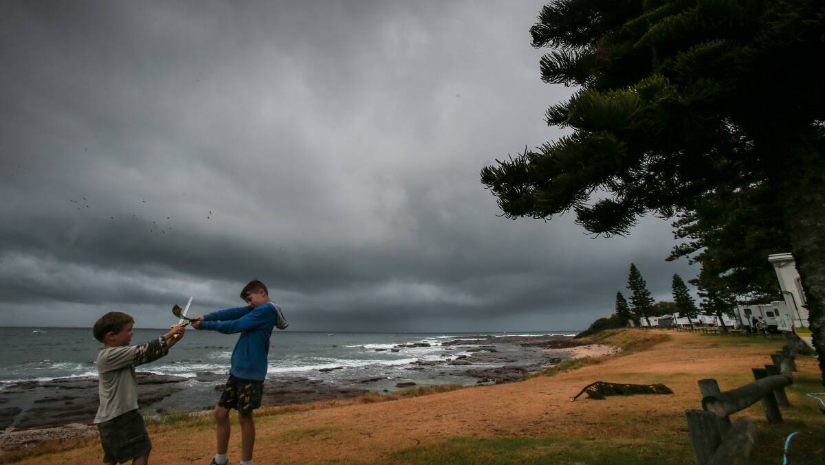 A forecast east coast low brings a severe weather warning to the Illawarra and South Coast. File photo
