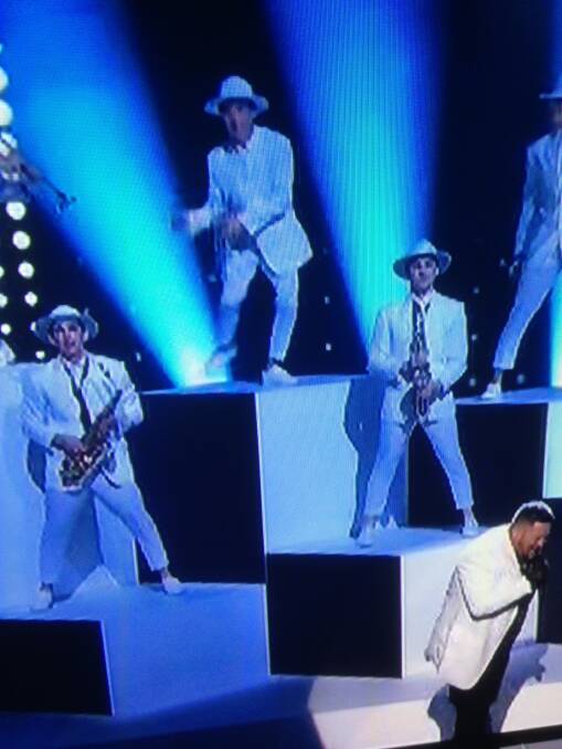 Talented Dubbo dancers Charles and Anthony Bartley featured on the X Factor on Sunday night.  						 	  Photo: contributed