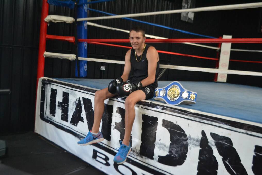 Wellington youngster Oscar Beasley will use tonight's bout as preparation towards a national title next year.