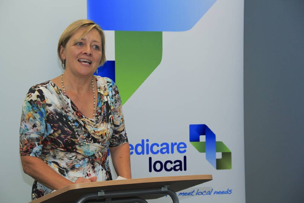 Western NSW Medicare Local CEO Dr Jenny Beange at the opening of the facility in Dubbo.