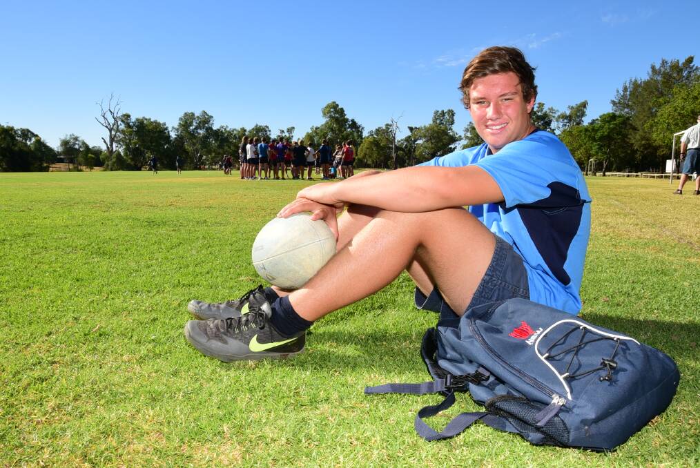 James Bourchier has been named in the NSW under-15 Gold team.  
Photo: BELINDA SOOLE