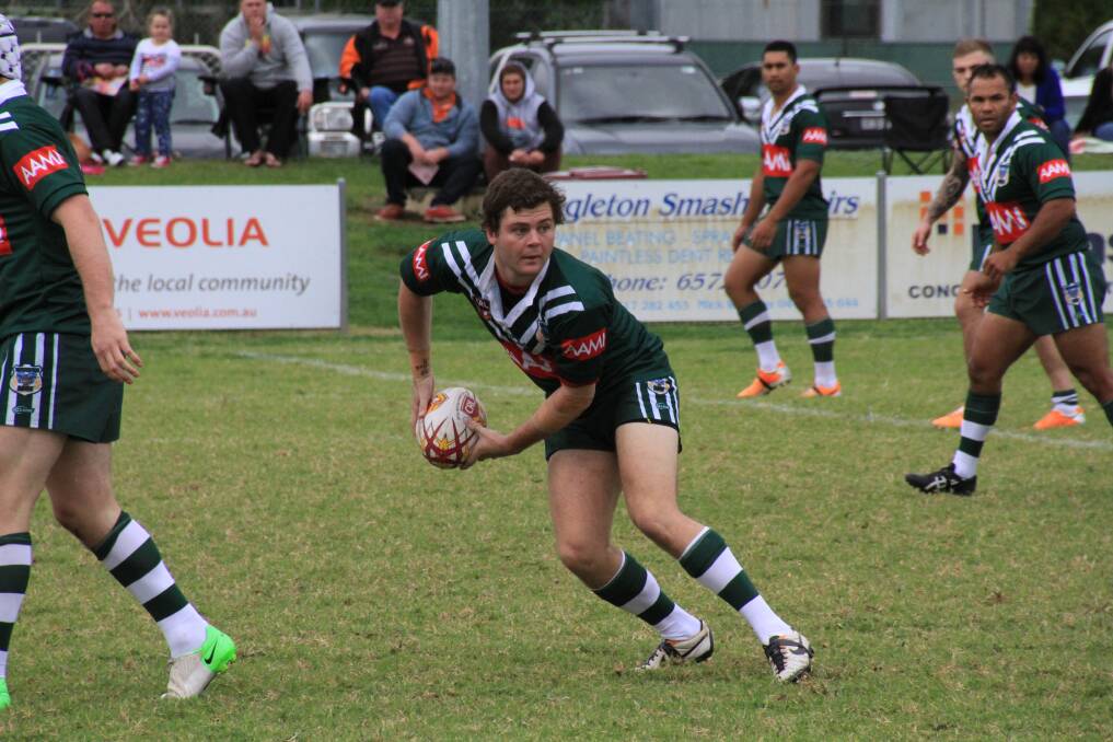Dubbo Macquarie's Jeremy Smith in action for the Western Rams during their match against Greater Northern on Saturday. 		 Photo: Lauren Sparke (Country Rugby League)