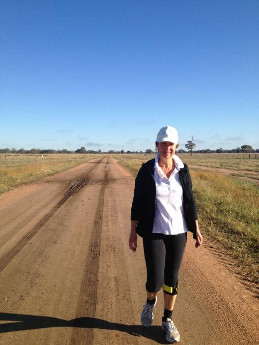 Leonie Goldsmith is in training for the Weekend to End Women's Cancer, a two-day 60 kilometre walk through Sydney which raises money for the Chris O'Brien Lifehouse.                                                                                                  Photo: contributed