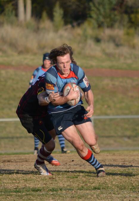 Eli Kinscher has made a timely return from injury as the Dubbo Roos hunt for finals rugby heats up.