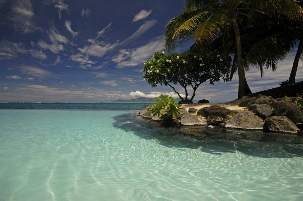 Blue lagoon: Island time in Tahiti.  Photo: iStock