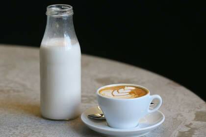 Almond milk Photo: Scott Barbour