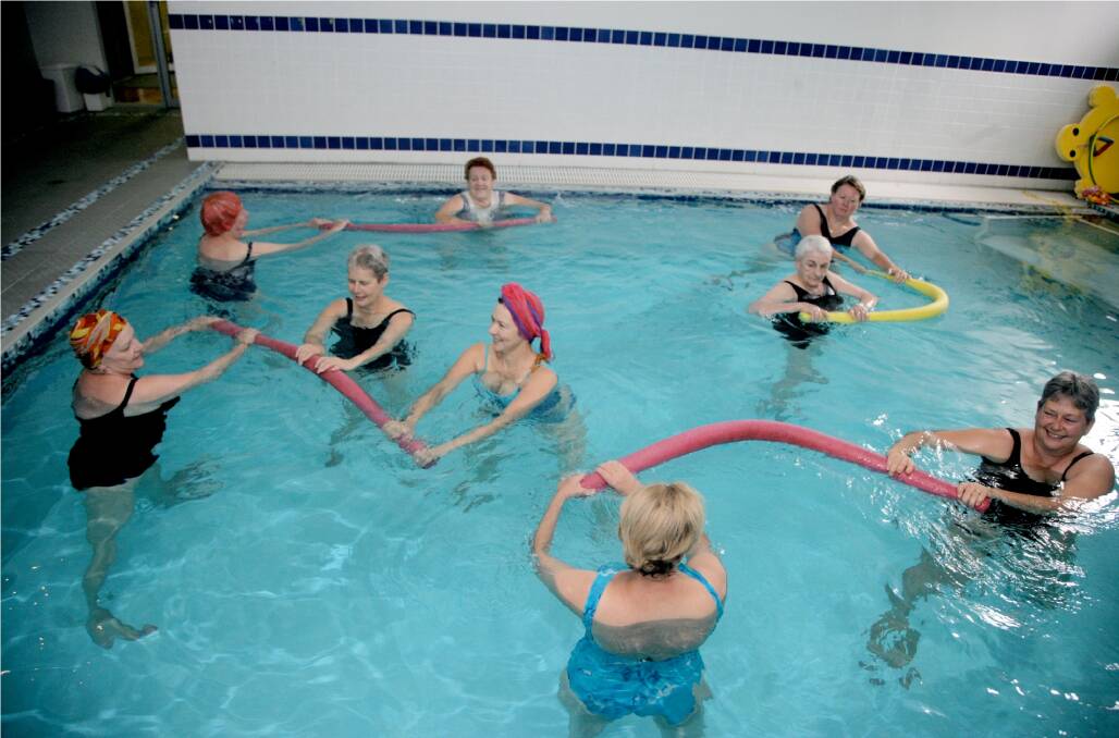 Women participating in the Encore after breast cancer exercise program.  
Photo: CONTRIBUTED