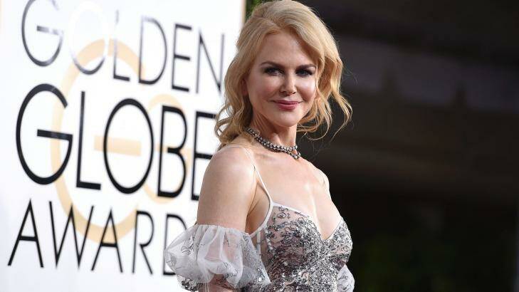 <i>Lion</i> actress Nicole Kidman left the 74th annual Golden Globe Awards empty handed on Monday. Photo: Jordan Strauss