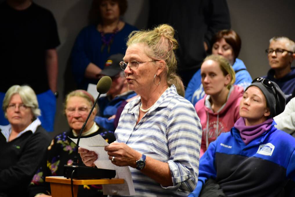 Eumungerie resident Chris Samson (pictured at last month's Planning and Development Committee meeting, praised the council on its community engagement. Photo: BELINDA SOOLE