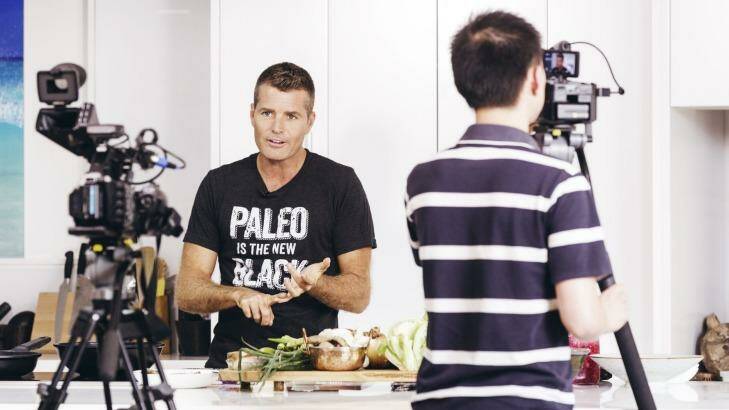 Chef Pete Evans has called himself a "warrior" for the Paleo diet. Photo: James Brickwood