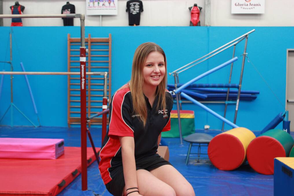 Dubbo's Ashley Cox has been awarded the 2016 Gymnastics NSW Youth Leadership Scholarship, and will travel to Denmark in August to train at the International Academy of Physical Education in Ollerup. 																  Photo: JENNIFER HOAR