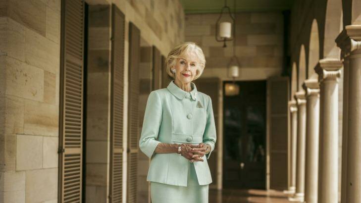 In tears: Governor General Quentin Bryce was principal at Sydney University's of Sydney's Women's College while Katrina was a senior student. Photo: Glenn Hunt