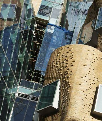 Australia's own Gehry: the UTS's new business school. Photo: Dominic Lorrimer