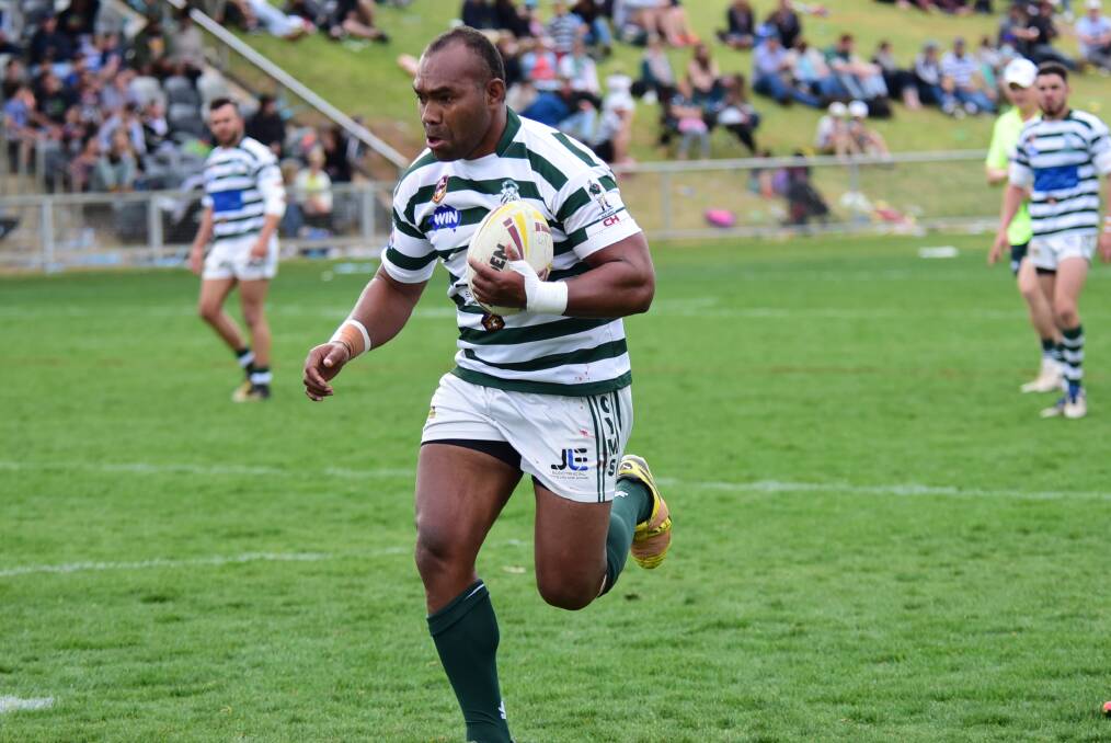 Ilisoni Vonomateiratu led from the front during the Fishies' grand final win.