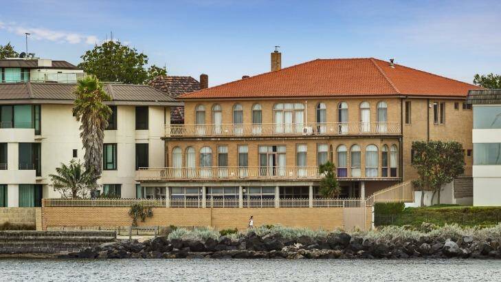 Brighton's new big money listing at 5 St Ninians Road - the waterfront mansion is priced in the range of $13 million to $14 million. Photo: Tim Shaw